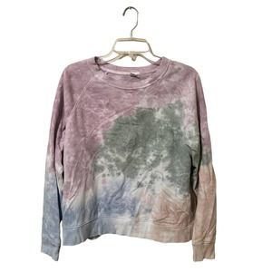 🍒 Old Navy Tie Dye Vintage Crew Neck Sweatshirt Size Medium